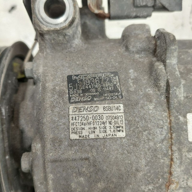 Air Conditioning AC Compressor Fits 15-21 Jeep Renegade