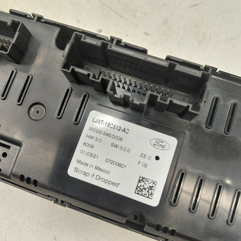 Front Temperature Control Heat Heater AC Switch With Dual Zone 20-22 F
