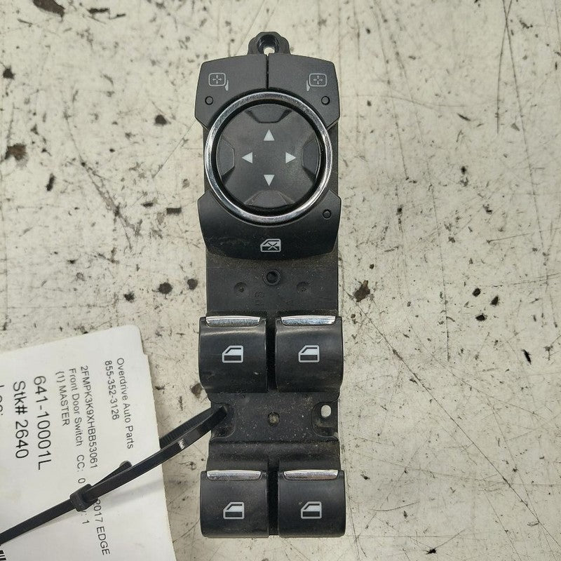 Driver Front Door Mirror And Window Switch Fits 16-24 Ford Edge