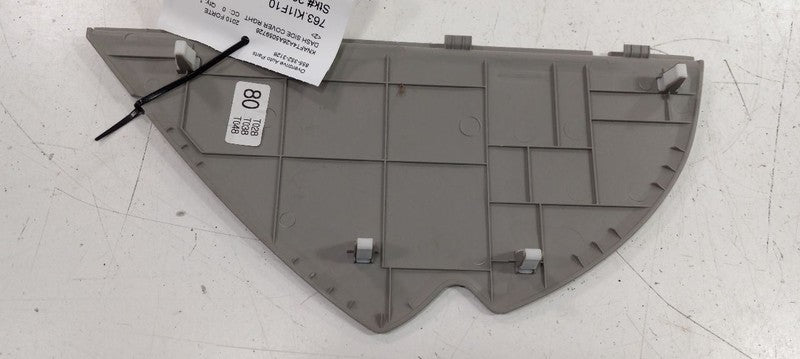 Kia Forte Dash Side Cover Right Passenger Trim Panel 2010 2011 2012 20