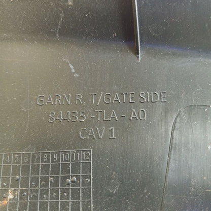 Honda CR-V Passenger Right Rear Hatch Upper Trim {84435TLAA0} 2017 201