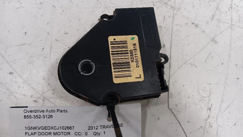 Chevy Traverse Flap Door Motor Heater AC Door Actuator  2010 2011 2012