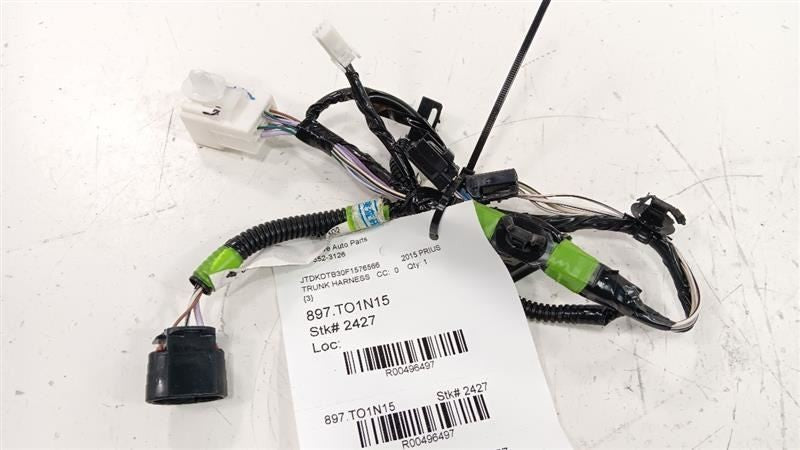 Toyota Prius Trunk Harness    2012 2013 2014 2015 OEM