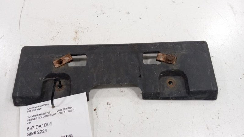 Nissan Sentra License Holder Front Bracket Mount Plate Frame 2007 2008 2009 2010