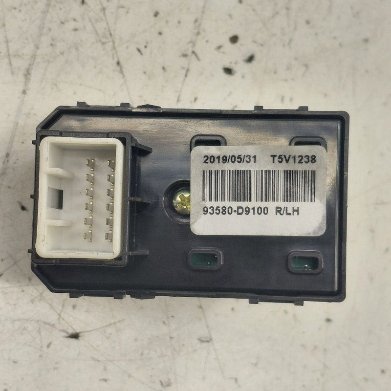 Kia Sportage Window Switch Power Left Driver Rear  2020 2021 2022