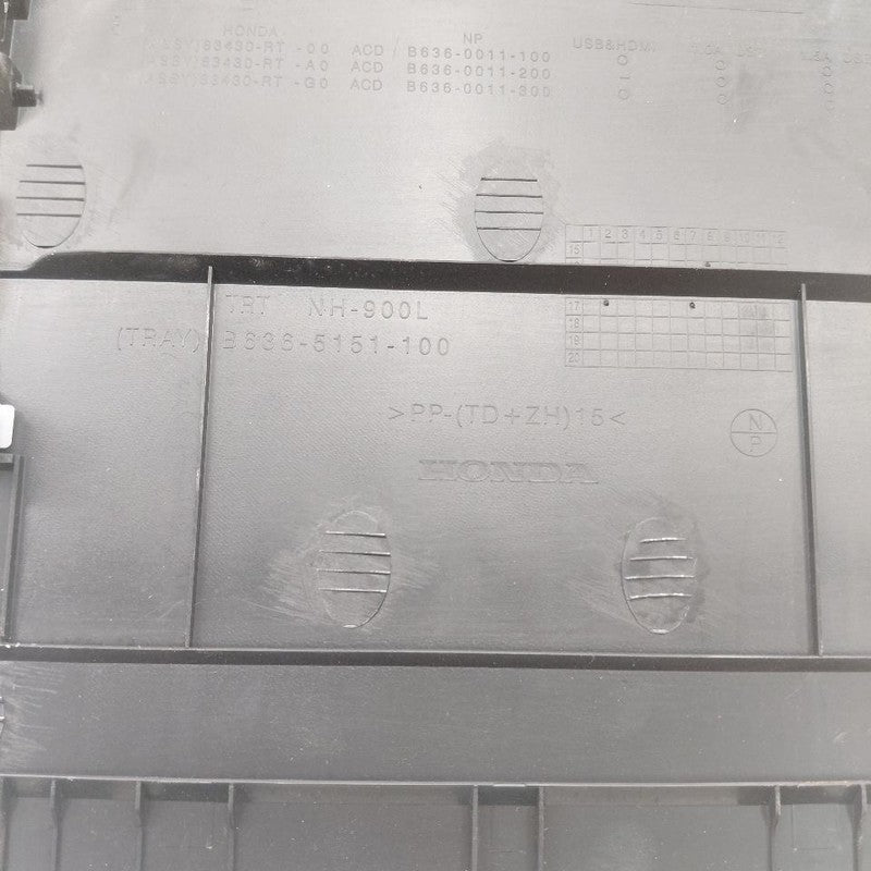 Honda Clarity Console Storage Tray Panel Trim {B6365151100} 2018 2019 