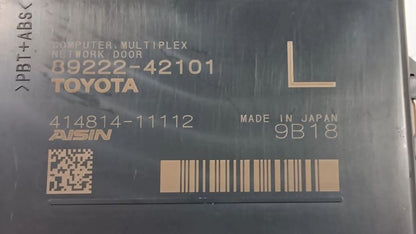 Chassis ECM Multiplex Network Door Control Fits 19-23 RAV4