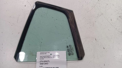 83417A7020 Left Rear Door Vent Window Glass Sedan Fits 14-18 FORTE