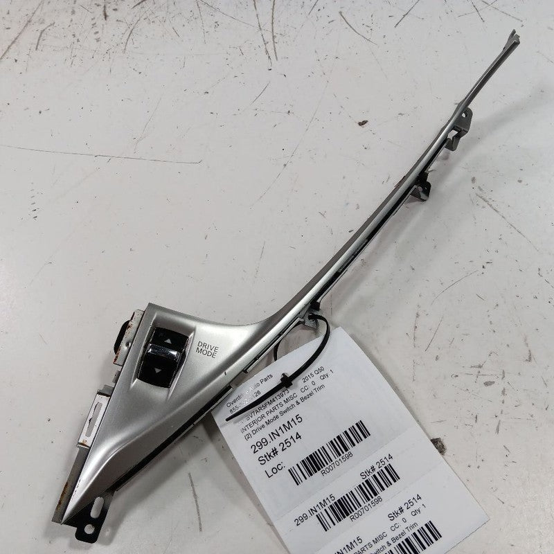 INFINITI Q50 Drive Mode Switch & Bezel Trim 2014 2015 2016 2017 2018 O