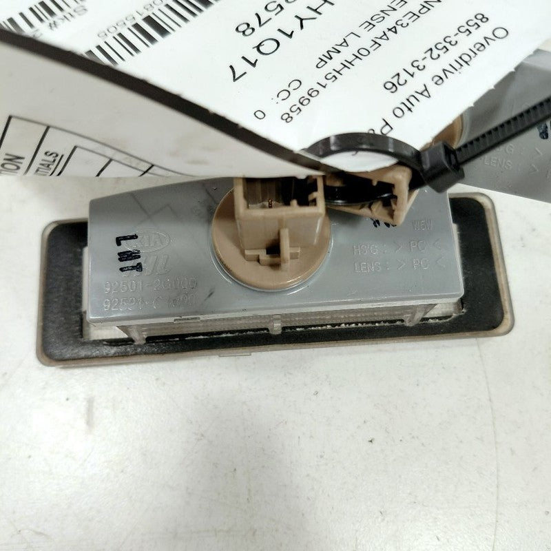 Hyundai Sonata License Plate Light Lamp  2017 2016 2015 OEM