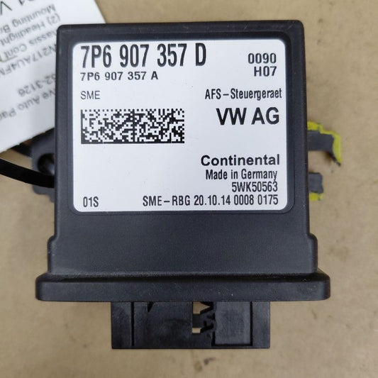 Volkswagen Golf Headlight Control Module {7P6907357D} Broken Mount Bra