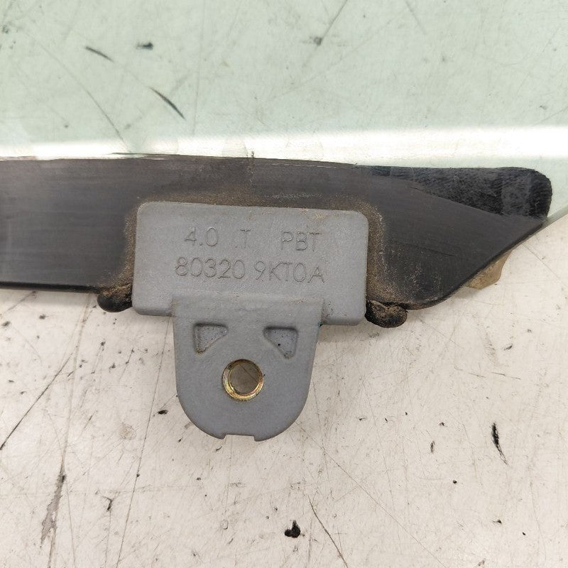 Passenger Right Front Door Glass Window Hatchback Note Fits 17-19 Niss
