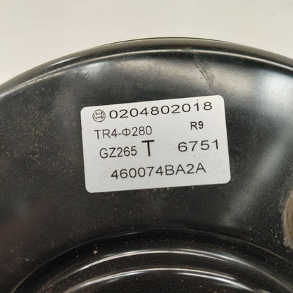 Power Brake Booster VIN K 1st Digit Korea Built 15-20 Nissan Rogue OEM