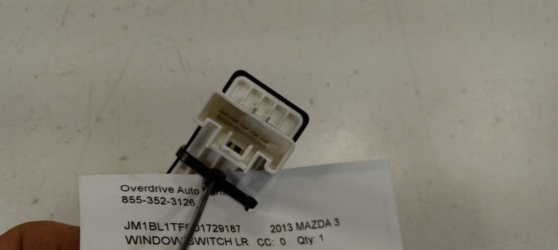 Mazda 3 Window Switch Power Left Rear 2013 2012 2011 2010 OEM