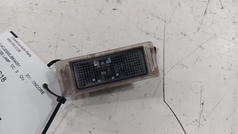 Buick Encore License Plate Light Lamp  2016 2017 2018 2019 OEM