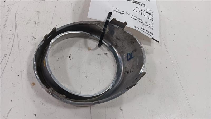 Infiniti G37 Front Bumper Fog Light Insert Trim Bezel Right Passenger 