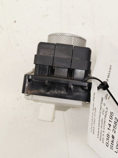 Audio Equipment Radio Control Console Mounted Fits 16-23 Nissan Maxima