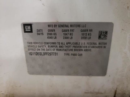 Windshield Wiper Motor Fits 14-19 IMPALA OEM