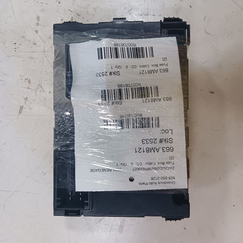 Jeep Renegade Cabin Fuse Box Interior Inner Under Dash 2023 2022 2021 