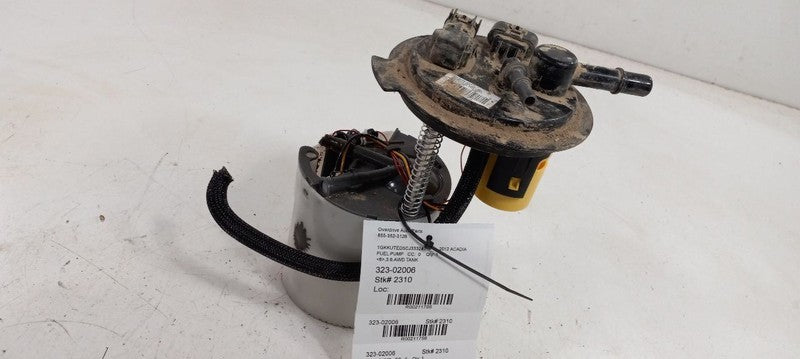 Fuel Pump VIN J 11th Digit Limited Tank Mounted Fits 11-17 ACADIA