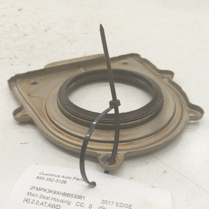 Ford Edge Rear Main Seal Housing  2.0 2018 2017 2016 2015
