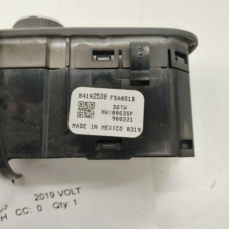Chevy Volt Headlight Switch Head Light Lamp  2019 2018 2017 2016 OEM