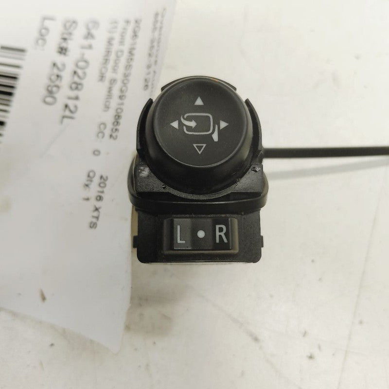 Driver Left Front Door Mirror Switch Opt DR4 15-19 Cadillac CTS