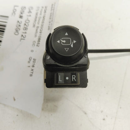 Driver Left Front Door Mirror Switch Opt DR4 15-19 Cadillac CTS