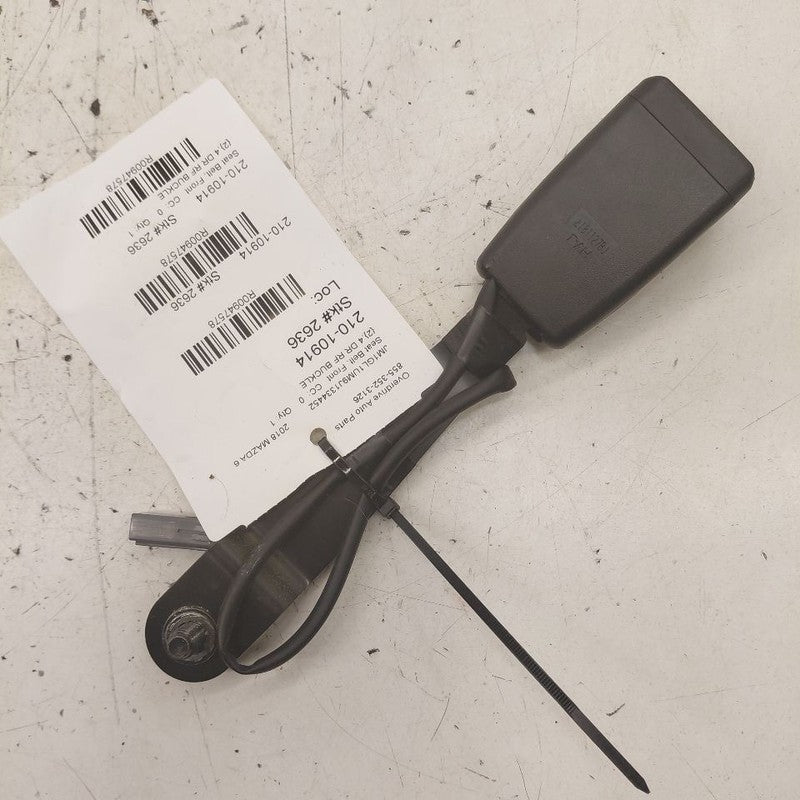 Seat Belt Front Driver Buckle Fits 18-21 Mazda 6 947578