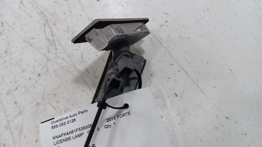 Kia Forte License Plate Light Lamp  2014 2015 2016