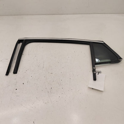 Left Rear Door Vent Glass Window Fits 16-19 Chevy Volt