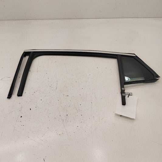 Left Rear Door Vent Glass Window Fits 16-19 Chevy Volt