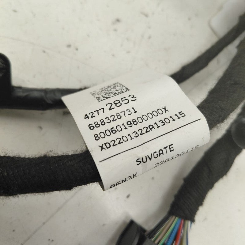 Chevy Trax Rear Back Trunk Lid Hatch Wire Wiring Harness  2022 2021