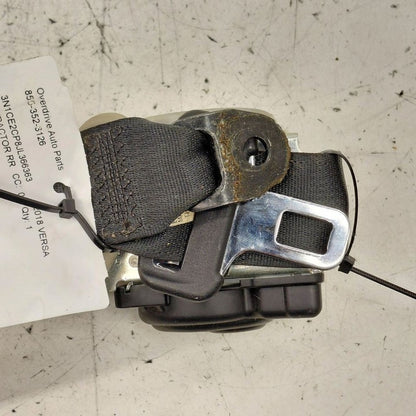 Nissan Versa Note Seat Belt Strap Retractor Right Passenger Rear Back 