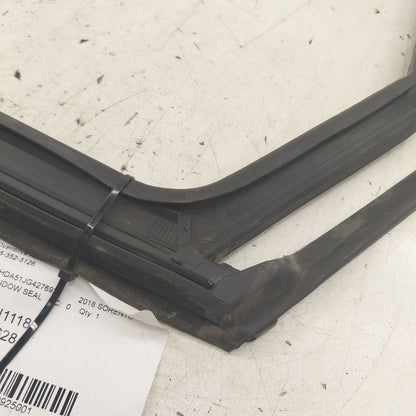 Kia Sorento Door Glass Window Seal Rubber Left Driver Rear Back  2018 