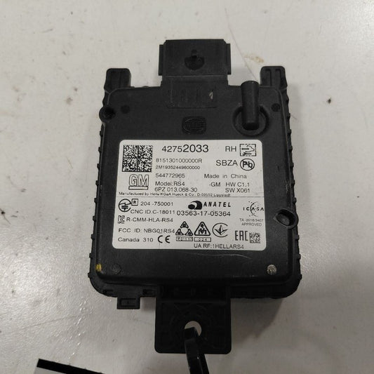 Passenger Right Radar Unit Fits 21-25 Chevy Trailblazer OEM