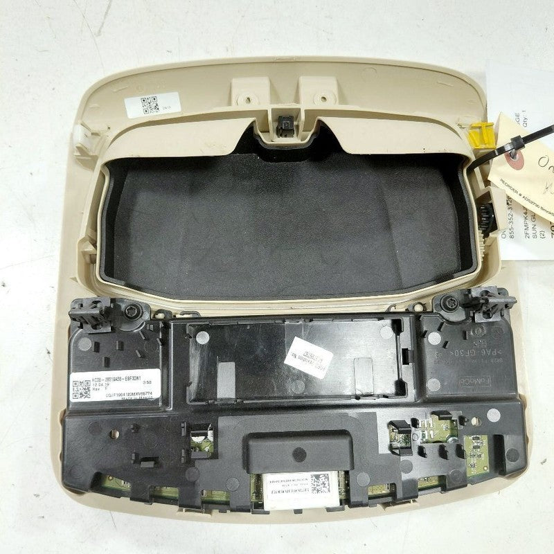 Ford Edge Sun Glasses Holder  2019 2020 2021 2022 2023 2024 OEM