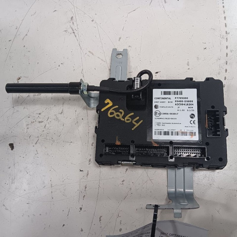 95400D5000 Body Control Module BCM US Built Fits 16-18 Kia Optima