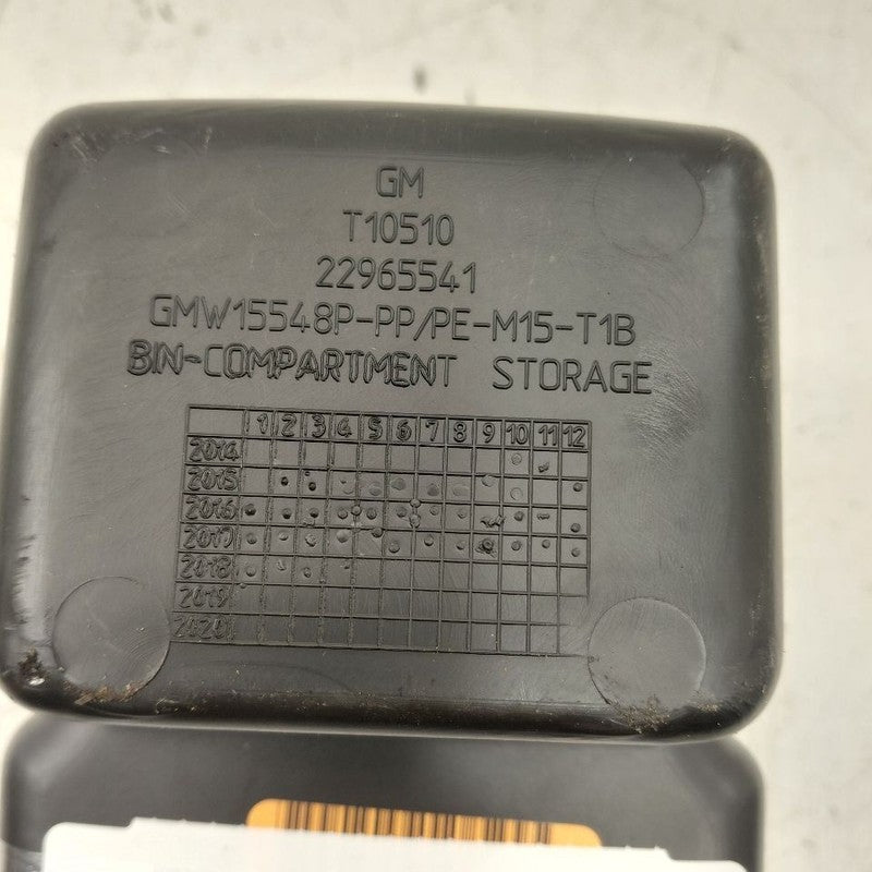 Chevy Volt Storage Pocket  2019 2018 2017 2016