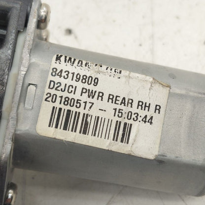 Passenger Right Rear Power Window Motor Fits 16-19 Chevy Volt