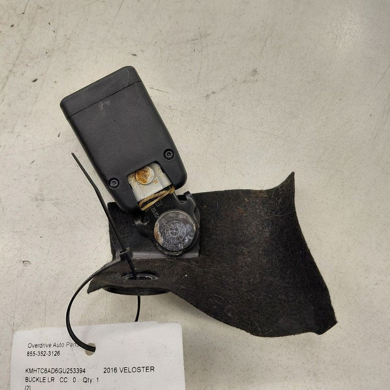 Hyundai Veloster Seat Belt Buckle Latch Left Driver Rear Back  2017 20