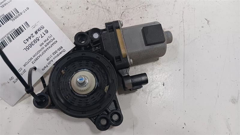 83450A7000 Left Power Window Motor Rear Fits 14-18 FORTE