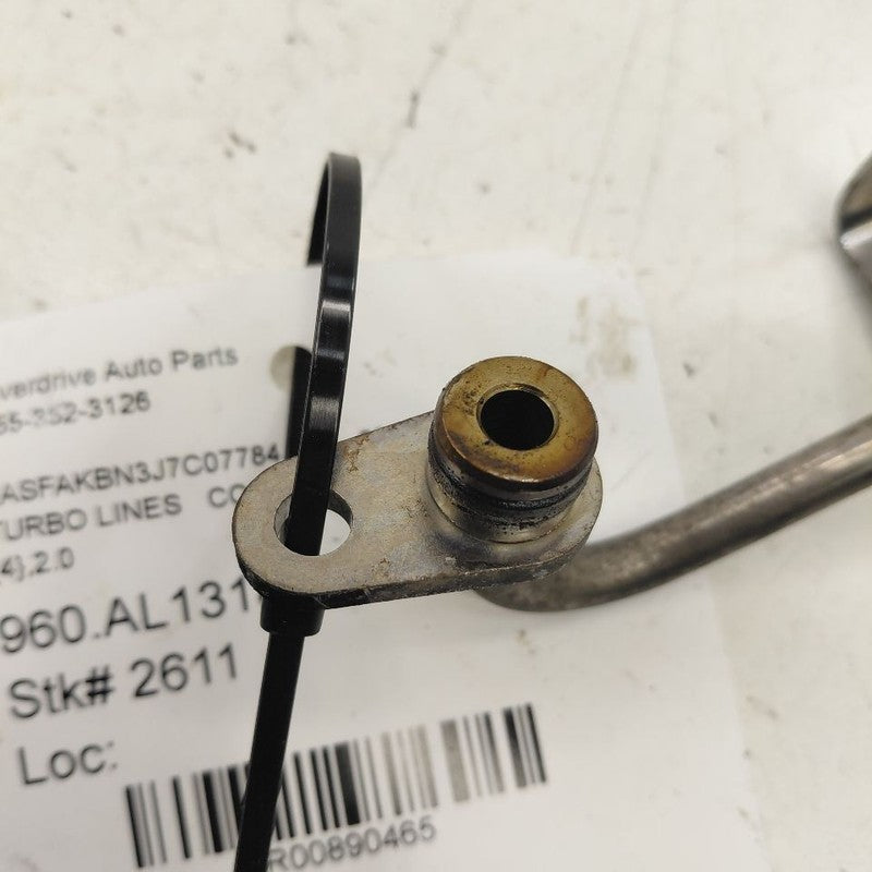 Alfa Romeo Stelvio Super Turbo Charger Oil Line Hose Tube  2018 2019 2