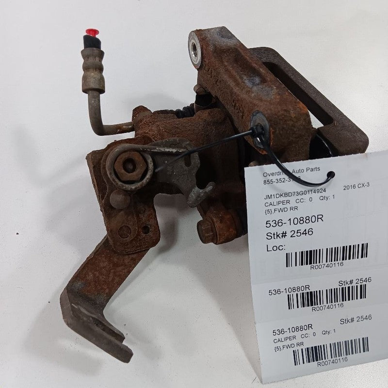 Passenger Right Rear Brake Caliper Fits 16-18 Mazda CX-3 OEM