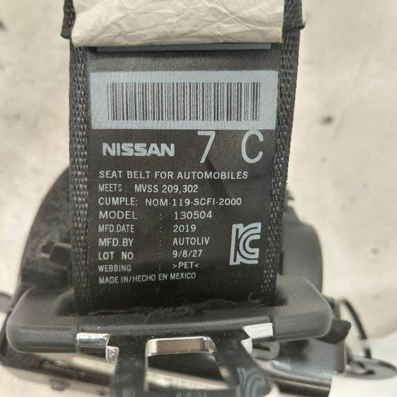 Nissan Murano Seat Belt Strap Retractor Center Middle Rear Back  2020 