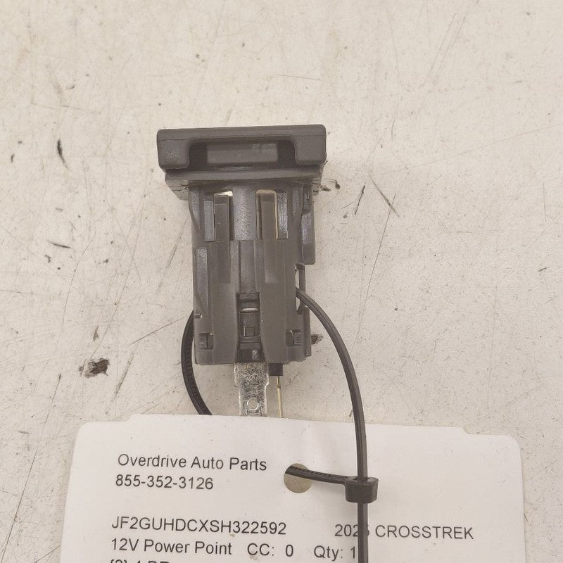 Subaru XV Crosstrek 12V Power Port Socket  2025 2024