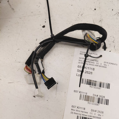 Kia Sorento Steering Wheel Wire Harness {A56190C6000} 2018 2017 2016