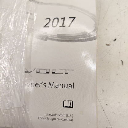 2017 Chevy Volt Owners Manual
