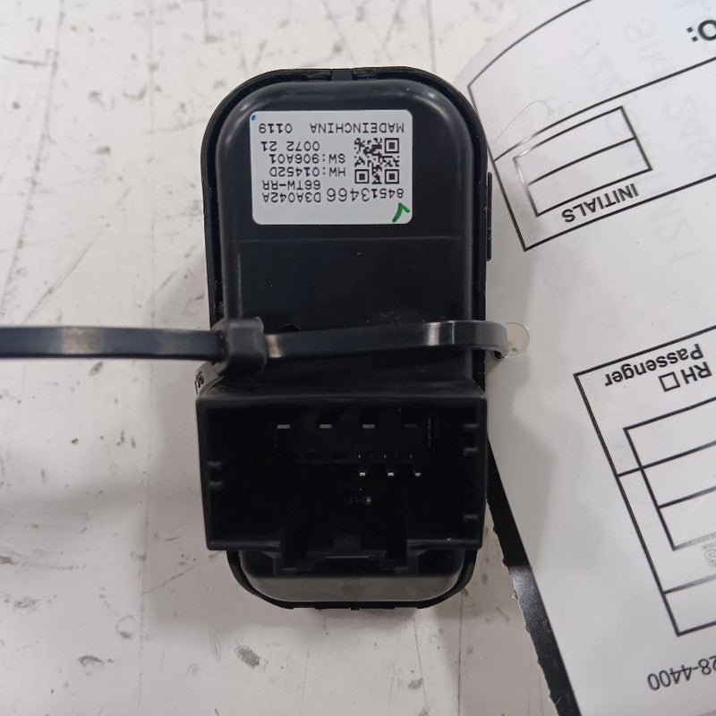 Chevy Malibu Window Switch Power Left Rear  2019 2020 2021 2022 2023 2