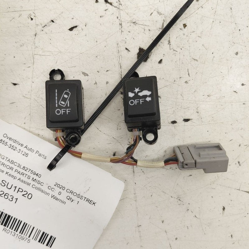 Subaru XV Crosstrek Lane Keep Assist Collision Warning Switch 2022 202